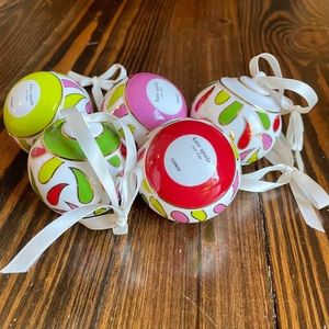 Kate Spade Lenox Festive Peacock Ornament Set